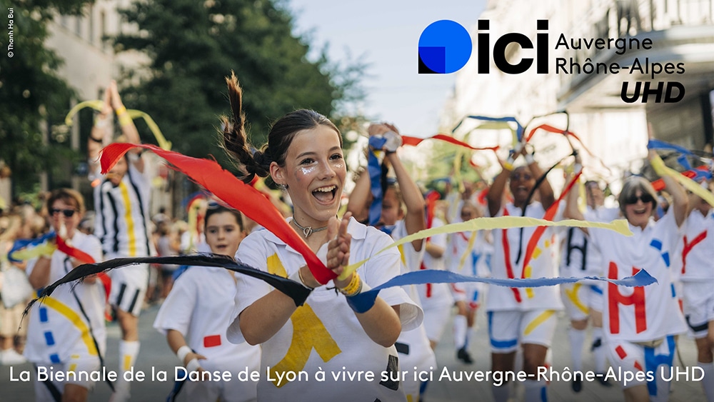 Biennale de la Danse de Lyon 2025 : une première retransmission en UHD natif sur la chaîne événementielle « ici Auvergne-Rhône-Alpes UHD »